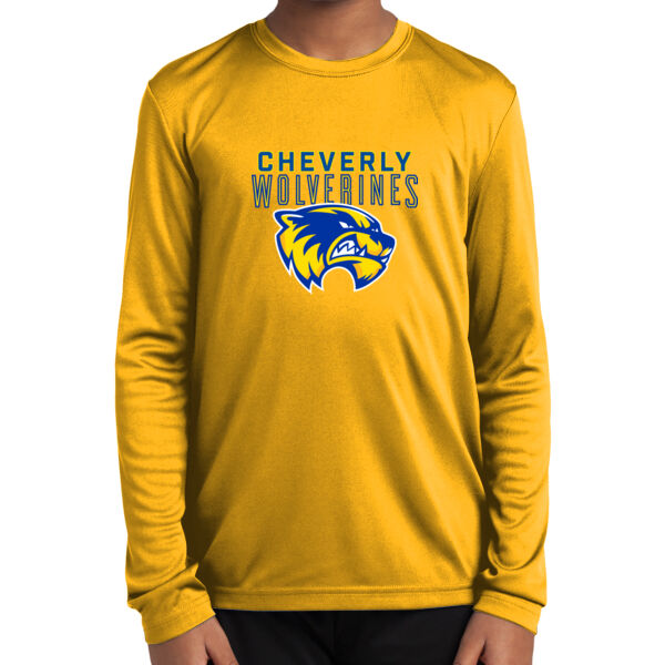 Cheverly Youth Long Sleeve PosiCharge Competitor Tee  Thumbnail